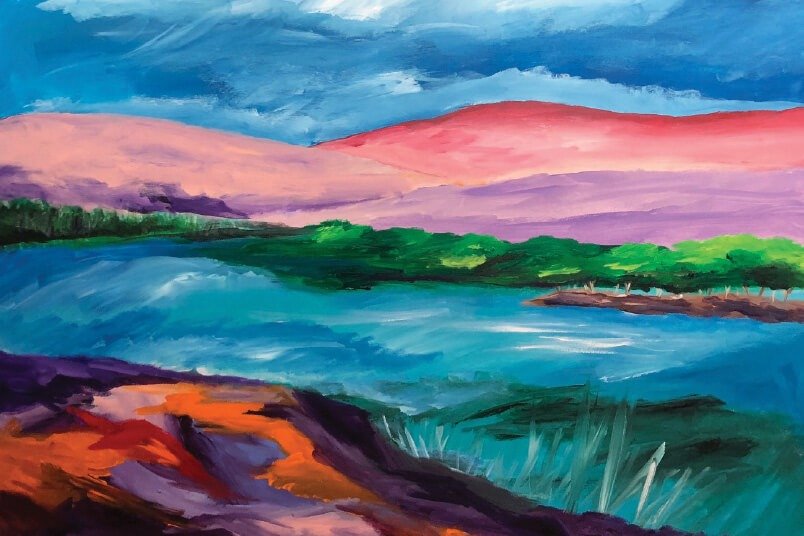 Afternoon by the Lake