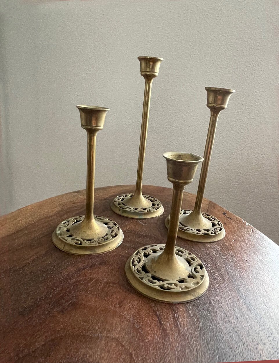 Brass Candlestick Holders