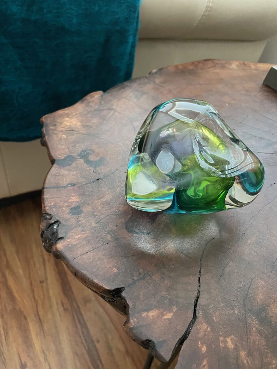 Free-form Glass Paperweight
