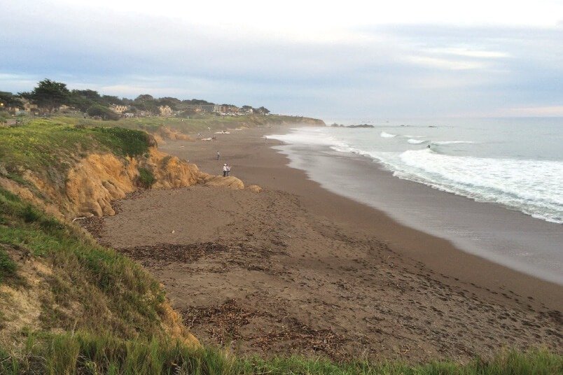 Overcast Moonstone Beach, Cambria