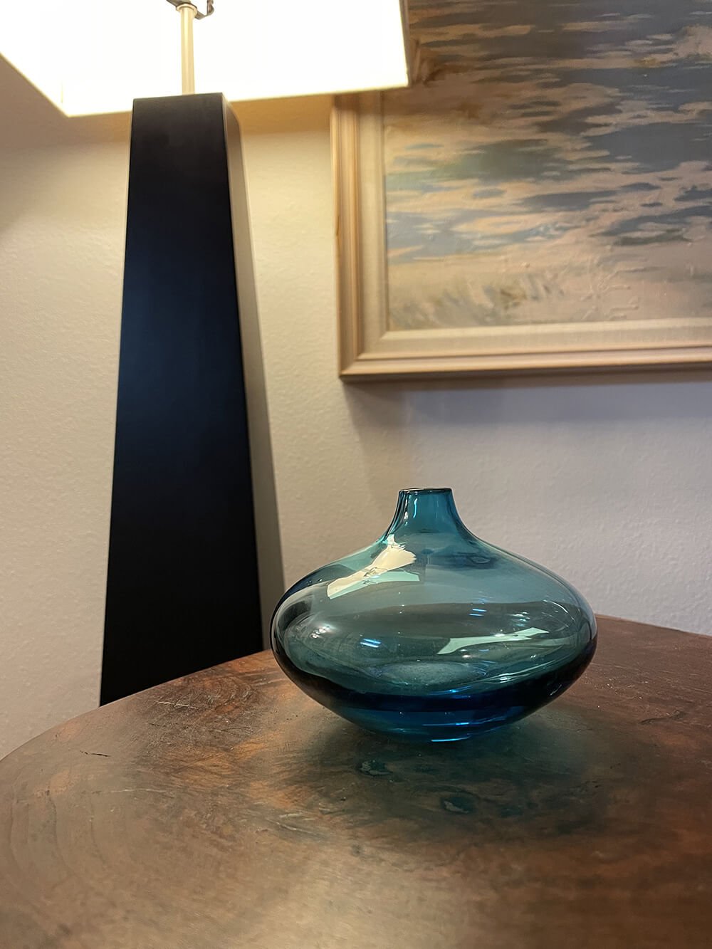 Round Glass Vase